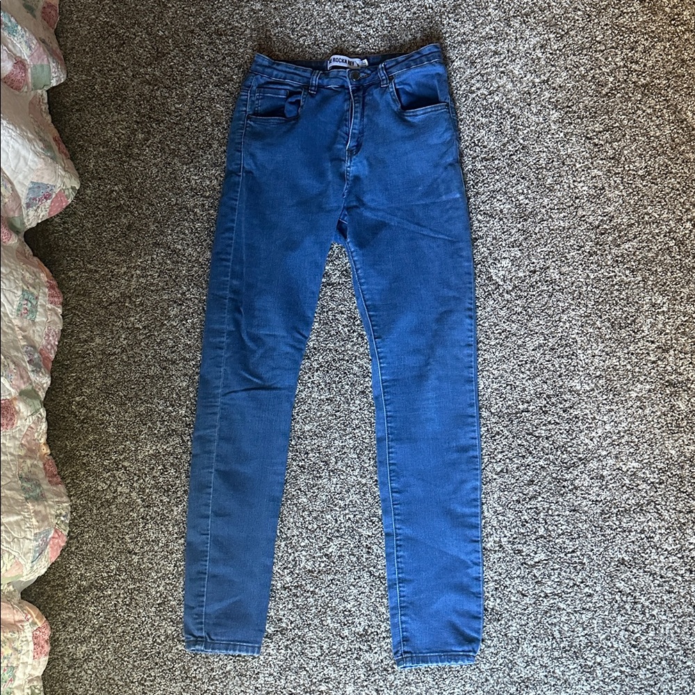 Blue Skinny Jeans